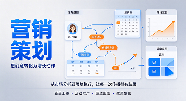 让胡路区营销策划